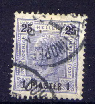 (4408) Österreich Post in der Levante Nr.34                   O  gestempelt