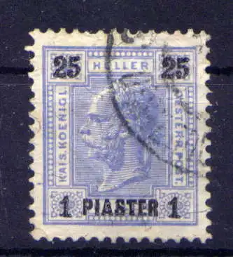 (4411) Österreich Post in der Levante Nr.41                   O  gestempelt