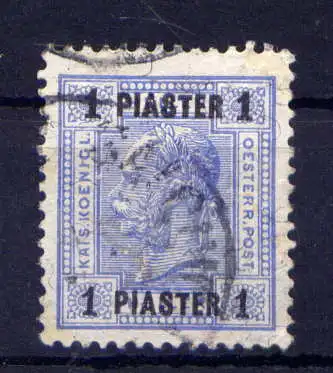 (4412) Österreich Post in der Levante Nr.45                   O  gestempelt