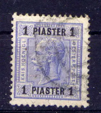 (4414) Österreich Post in der Levante Nr.49                   O  gestempelt
