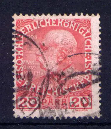(4417) Österreich Post in der Levante Nr.54                   O  gestempelt