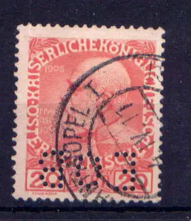 (4419) Österreich Post in der Levante Nr.54                   O  gestempelt