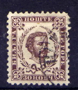 (338) Montenegro Nr.17 A          O  gestempelt