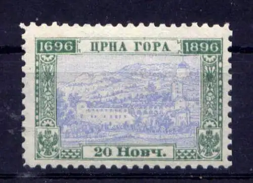 (350) Montenegro Nr.28 A          *  ungebraucht