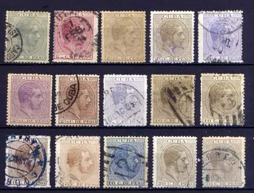 (285) Karibische Insel ex.Nr.42/54              O  gestempelt + *  ungebraucht 