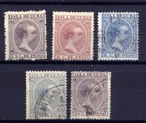 (298) Karibische Insel ex.Nr.98/103              O  gestempelt + (*)  ohne Gummierung