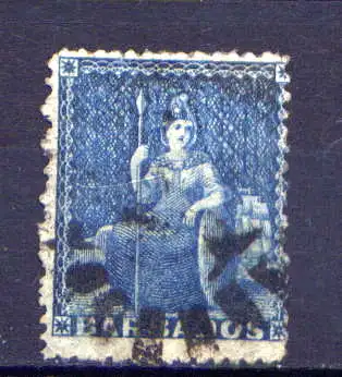 (005) Barbados Nr.7         O  gestempelt