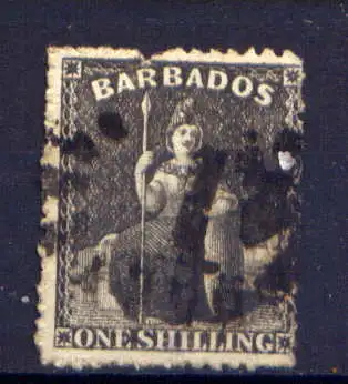 (006) Barbados Nr.15         O  gestempelt