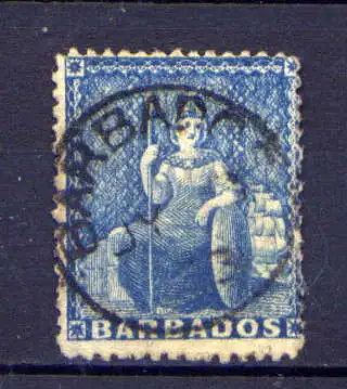 (007) Barbados Nr.17         O  gestempelt