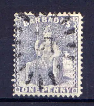 (010) Barbados Nr.26         O  gestempelt