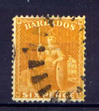 (012) Barbados Nr.29         O  gestempelt
