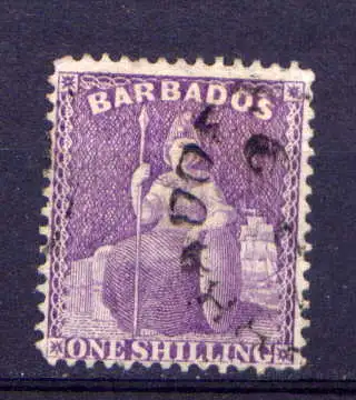 (013) Barbados Nr.30         O  gestempelt