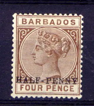 (019) Barbados Nr.41         *  ungebraucht