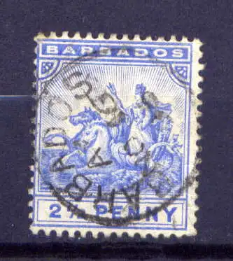 (023) Barbados Nr.46         O  gestempelt