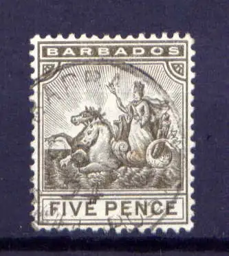 (024) Barbados Nr.47         O  gestempelt