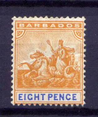 (025) Barbados Nr.49         (*)  ohne Gummierung