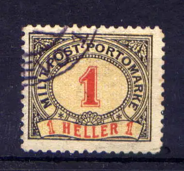 (566) Bosnien - Herzegowina Porto Nr.1 A                 O  gestempelt