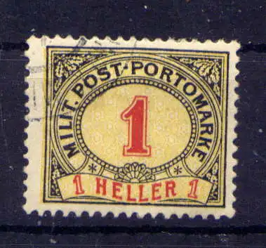 (568) Bosnien - Herzegowina Porto Nr.1 C                 O  gestempelt