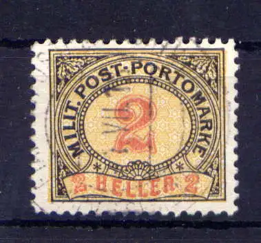 (569) Bosnien - Herzegowina Porto Nr.2 A                 O  gestempelt