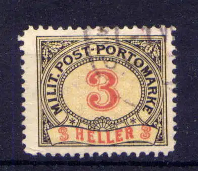 (574) Bosnien - Herzegowina Porto Nr.3 A                 O  gestempelt