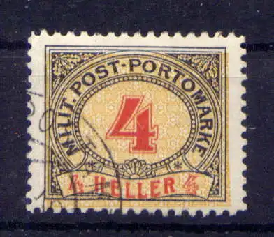 (577) Bosnien - Herzegowina Porto Nr.4 A                 O  gestempelt