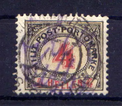 (579) Bosnien - Herzegowina Porto Nr.4 B                 O  gestempelt