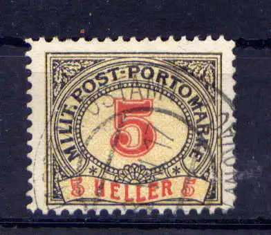 (581) Bosnien - Herzegowina Porto Nr.5 A                 O  gestempelt
