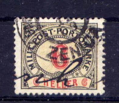 (582) Bosnien - Herzegowina Porto Nr.6 B                 O  gestempelt