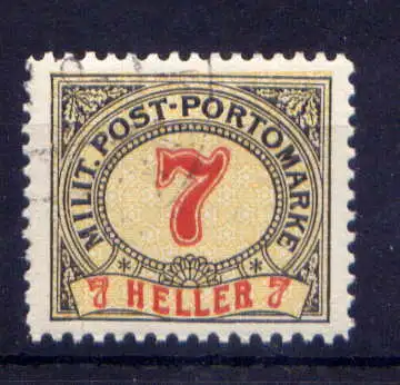 (585) Bosnien - Herzegowina Porto Nr.7 A                 O  gestempelt