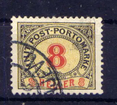 (586) Bosnien - Herzegowina Porto Nr.8 A                 O  gestempelt