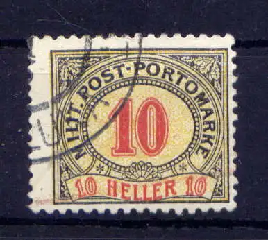 (587) Bosnien - Herzegowina Porto Nr.9 B                 O  gestempelt
