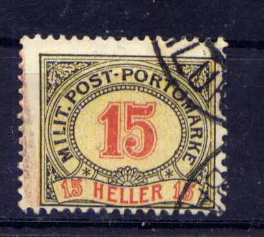 (589) Bosnien - Herzegowina Porto Nr.10 C                 O  gestempelt