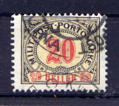 (590) Bosnien - Herzegowina Porto Nr.11 A                 O  gestempelt