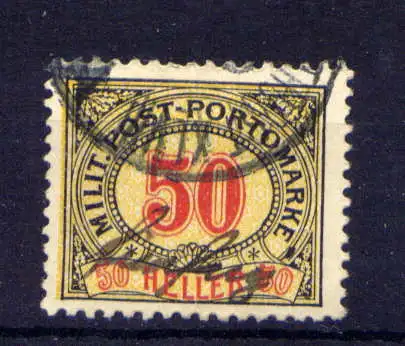 (592) Bosnien - Herzegowina Porto Nr.12 B                 O  gestempelt