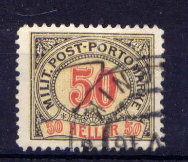 (593) Bosnien - Herzegowina Porto Nr.12 A                 O  gestempelt
