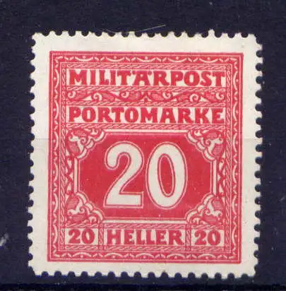 (602) Bosnien - Herzegowina Porto Nr.20                 *  ungebraucht