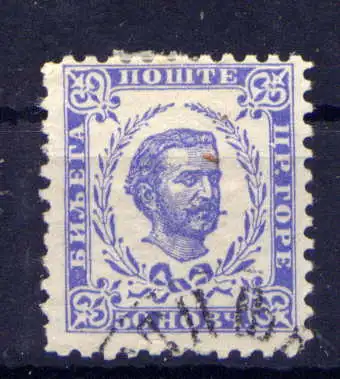 (384) Montenegro Nr.18 A          O  gestempelt