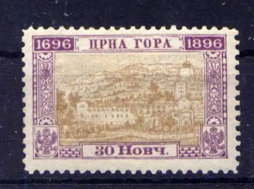 (411) Montenegro Nr.30 C          *  ungebraucht