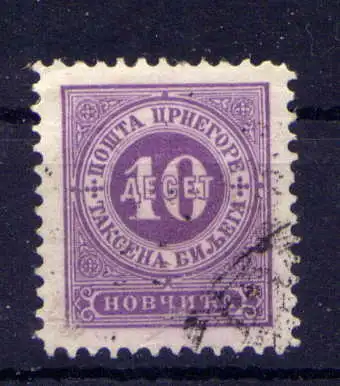 (424) Montenegro Porto Nr.5          O  gestempelt