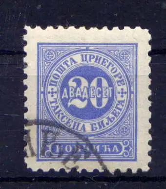(425) Montenegro Porto Nr.6          O  gestempelt