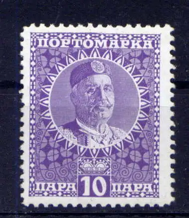 (439) Montenegro Porto Nr.24          **  postfrisch