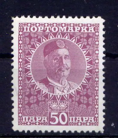 (440) Montenegro Porto Nr.26          **  postfrisch