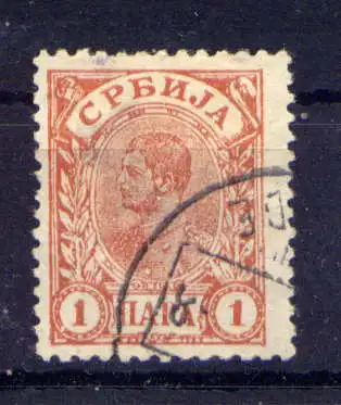 (231) Serbien Nr.43 B         O  gestempelt