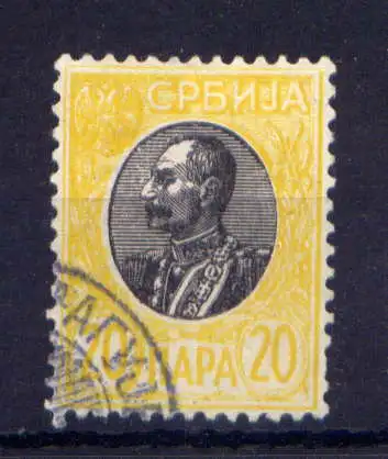 (297) Serbien Nr.88 x         O  gestempelt