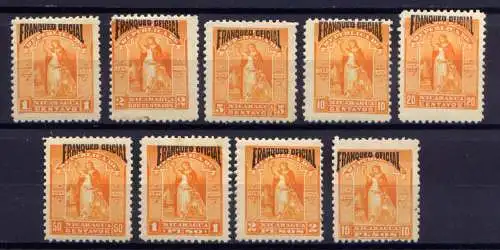 (288) Nicaragua Dienst ex.Nr.42/51         **  postfrisch + *  ungebraucht