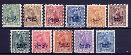 (293) Nicaragua Dienst Nr.96/106         **  postfrisch + *  ungebraucht