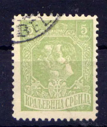 (311) Serbien Nr.134            O  gestempelt