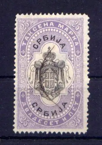 (324) Serbien Steuer? Nr.?           O  gestempelt