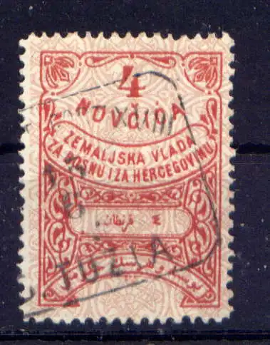 (614) Bosnien - Herzegowina SM Nr.3                 O  gestempelt