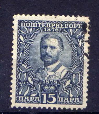 (487) Montenegro Nr.78          O  gestempelt